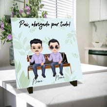 Carregar imagem no visualizador da galeria, Azulejo Pai e Filho Jovens
